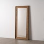 Ixia Espejo Decorativo Marrón Madera 78 x 5,80 x 179 cm