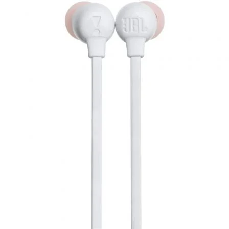 Auriculares Inalámbricos Intrauditivos JBL Tune 115BT/ con Micrófono/ Bluetooth/ Blancos