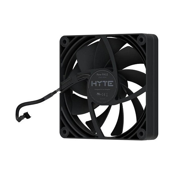 HYTE FA12 120mm Pack de 4 Ventiladores Negro HYTE FA12 120mm Pack de 4 Ventiladores Negro