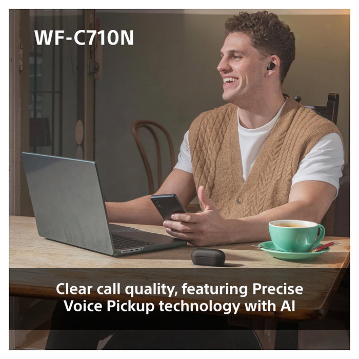 Sony Auriculares True Wireless WF-C710N con Cancelación de Ruido - Bluetooth, Resistencia al Agua IPX4, Color Rosa Sony Auriculares True Wireless WF-C710N con Cancelación de Ruido - Bluetooth, Resistencia al Agua IPX4, Color Rosa