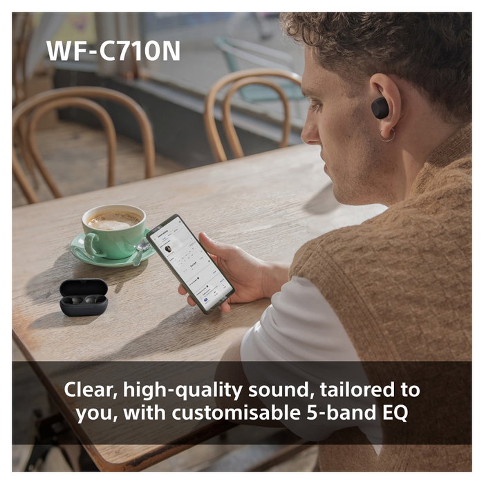 Sony Auriculares True Wireless WF-C710N con Cancelación de Ruido - Bluetooth, Resistencia al Agua IPX4, Color Rosa Sony Auriculares True Wireless WF-C710N con Cancelación de Ruido - Bluetooth, Resistencia al Agua IPX4, Color Rosa