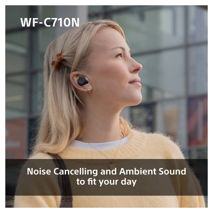 Sony Auriculares True Wireless WF-C710N con Cancelación de Ruido - Bluetooth, Resistencia al Agua IPX4, Color Rosa Sony Auriculares True Wireless WF-C710N con Cancelación de Ruido - Bluetooth, Resistencia al Agua IPX4, Color Rosa