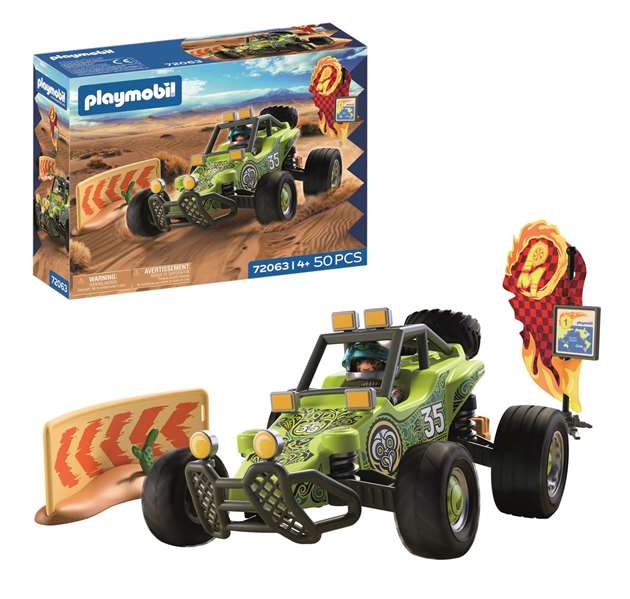 Playmobil City Action Buggy Todoterreno - Juguete de Vehículo de Aventura para Niños de 4 a 10 Años