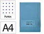 Antartik Cuaderno A4 Tapa Dura Hojas Puntos Azul Claro 100 Hojas 80gr FSC