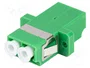LANBERG Adaptador LC/APC Duplex Modo Único 9/125µm Verde