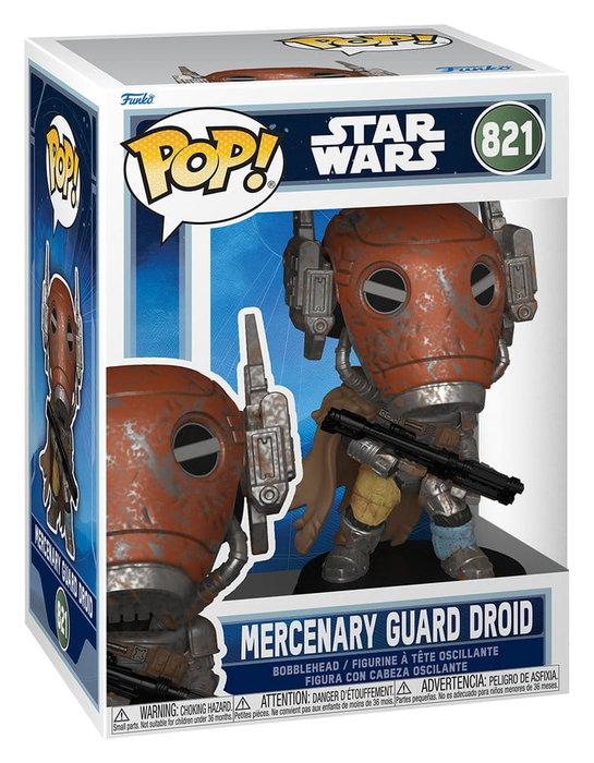 Funko Star Wars: The Mandalorian and Grogu Mercenary Guard Droid Figura Pop!