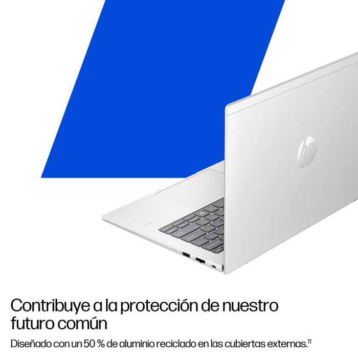 HP ProBook 4 G1q 14" - Portátil Snapdragon X1-26-100, 16GB RAM, 512GB SSD, WUXGA IPS, Copilot+ PC, Windows 11 Pro, HP Wolf Pro Security Edition, Color Pike Silver