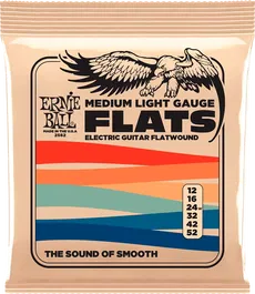 Ernieball Juego Cuerdas Guitarra Eléctrica Entorchado Plano Light Slinky 11-50