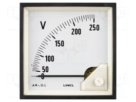 LUMEL Voltímetro de Panel EA19N 0÷1,2kV True RMS