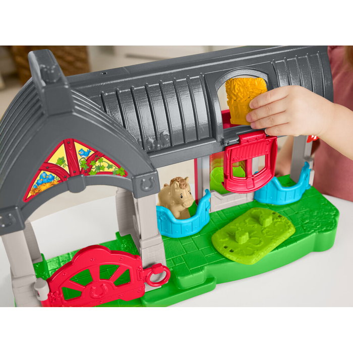 Fisher-Price Little People Establo Nuestros Amigos los Caballos con 6 elementos Fisher-Price Little People Establo Nuestros Amigos los Caballos con 6 elementos