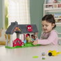 Fisher-Price Little People Establo Nuestros Amigos los Caballos con 6 elementos