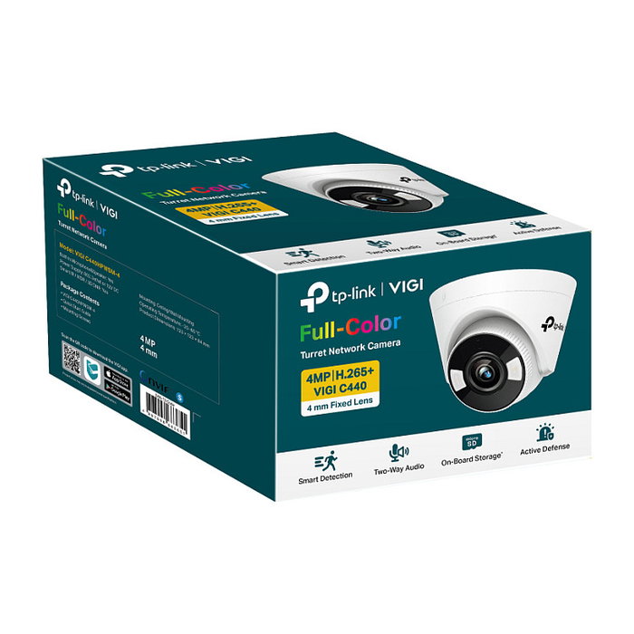 TP-Link VIGI C440 (4mm) Cámara de Red Full-Color 4MP