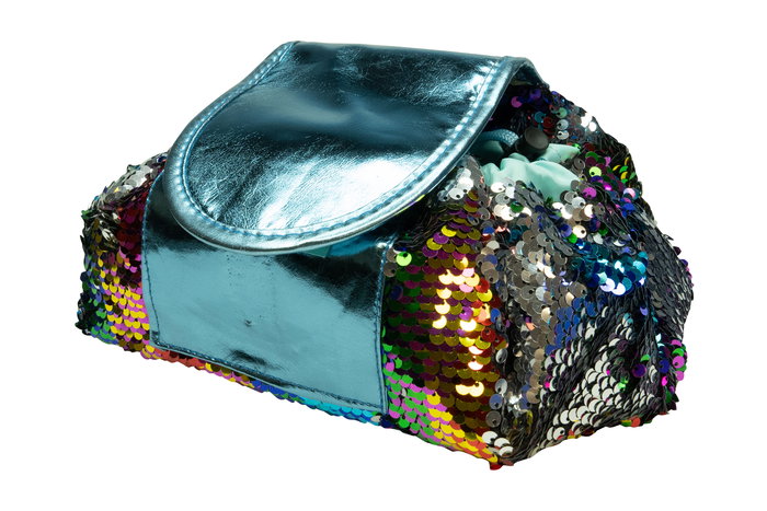 Bags Unlimited Sequin Make Up Bag - Rainbow