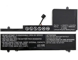 CoreParts Batería para Lenovo de 51.68Wh, 7.6V, 6800mAh, Negro