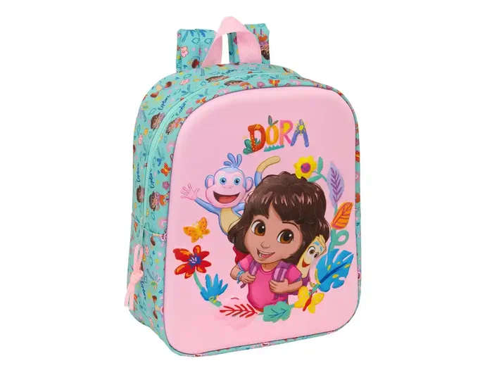 Safta Mochila Guardería 3D Dora Exploradora 22x27x10cm Safta Mochila Guardería 3D Dora Exploradora 22x27x10cm