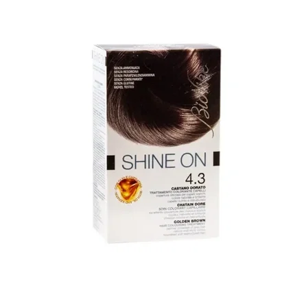BioNike Shine On Coloración Permanente 4.3 Golden Brown 145 ml BioNike Shine On Coloración Permanente 4.3 Golden Brown 145 ml