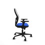 PIQUERAS Y CRESPO Silla de oficina Jorquera Azul y Blanco