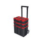 Einhell E-Case Tower (negro/rojo, 1x E-Case L, 2x E-Case S)