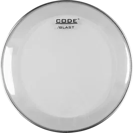 CODE Parche de Bombo 20" Blast Transparente