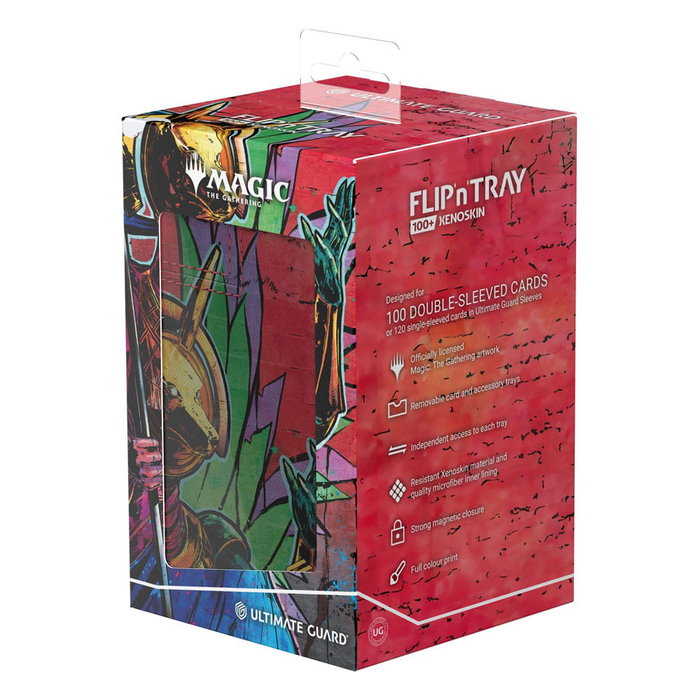 Ultimate Guard Flip'n'Tray 100+ Xenoskin Magic: The Gathering "Aetherdrift" - Hazoret, Godseeker