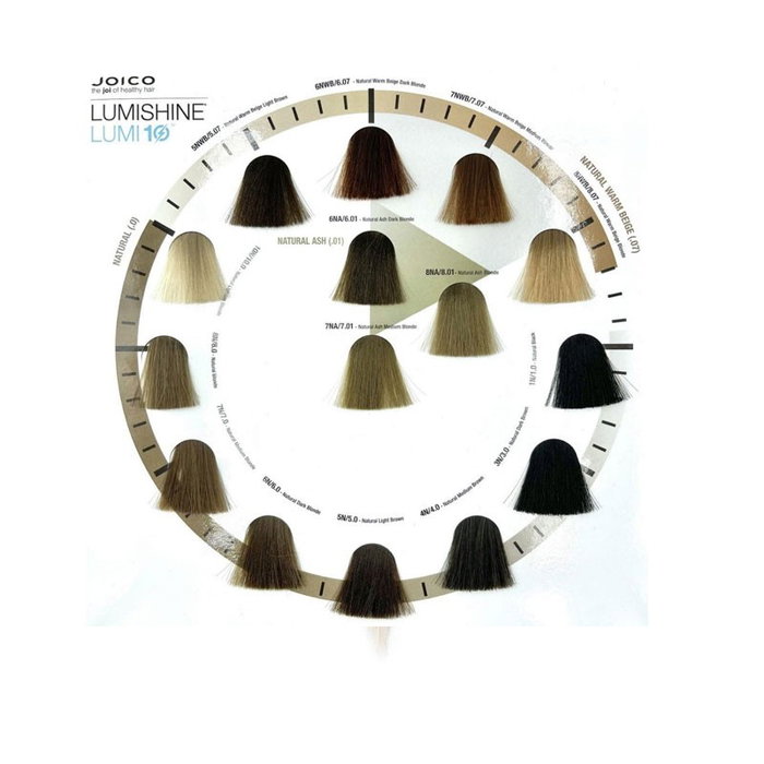 Joico Lumishine Lumi10 5Nv Tinte Permanente Profesional Cobertura Canas 10 Minutos Brillo Intenso 74ml