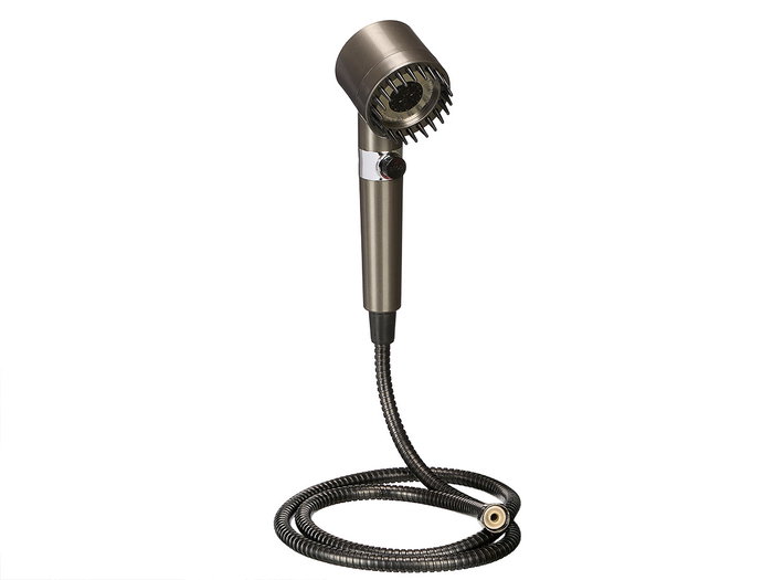 Berilo Teléfono Ducha Púas Manguera 1,5M Negro 15,5x31,5x9 cm (Set de 12)