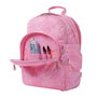 Totto Mochila Escolar Palmeras Rosas MA04ECO029-2210N-8IE, 20L, Neceser y Bolsa Incluida, Compartimento para Bolígrafos, Chica