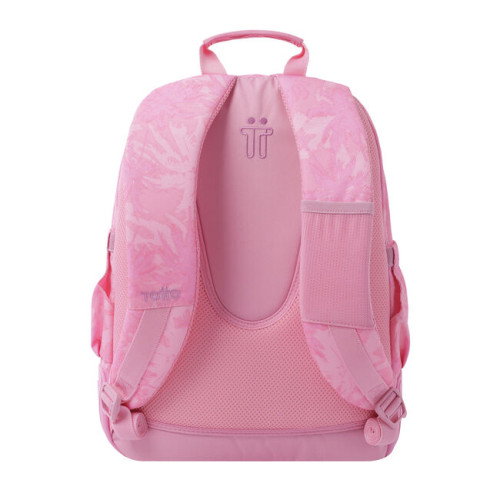 Totto Mochila Escolar Palmeras Rosas MA04ECO029-2210N-8IE, 20L, Neceser y Bolsa Incluida, Compartimento para Bolígrafos, Chica