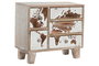 DKD Home Decor Joyero Colonial Marrón Blanco 30.5 x 12 x 27 cm