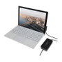 LogiLink Fuente de alimentación para Surface Book, 44W, con puerto USB, negro