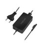 LogiLink Fuente de alimentación para Surface Book, 44W, con puerto USB, negro