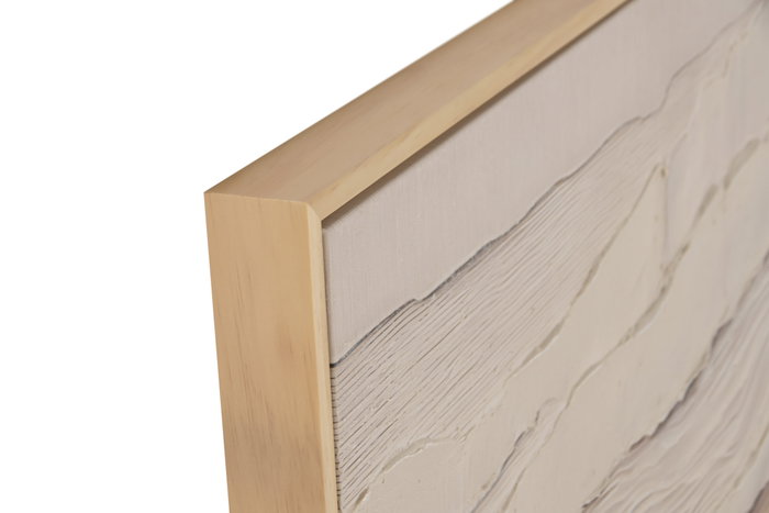 DKD Home Decor Set de 2 Cuadros Lienzo Pino 103x4x143 cm Pintado a Mano