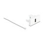 DeLOCK Módulo USB 2.0 Tipo-A Hembra a Terminal de 5 Pines Easy 45 Blanco