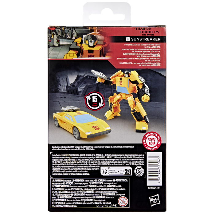 Hasbro Transformers Studio Series Sunstreaker 11 cm Hasbro Transformers Studio Series Sunstreaker 11 cm