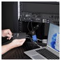 StarTech.com Adaptador Crash Cart USB a VGA y Mini DisplayPort para Portátil - Consola KVM Portátil con Transferencia de Archivos y Captura de Video - TAA - Negro