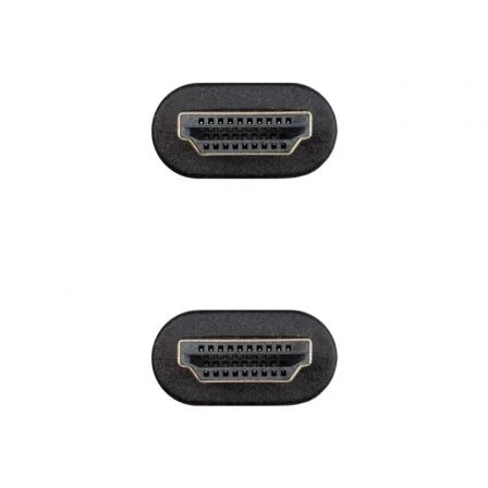 Nano Cable 10.15.3910 Cable HDMI 2.0 Macho a Macho 4K@60Hz HDR 10m Negro
