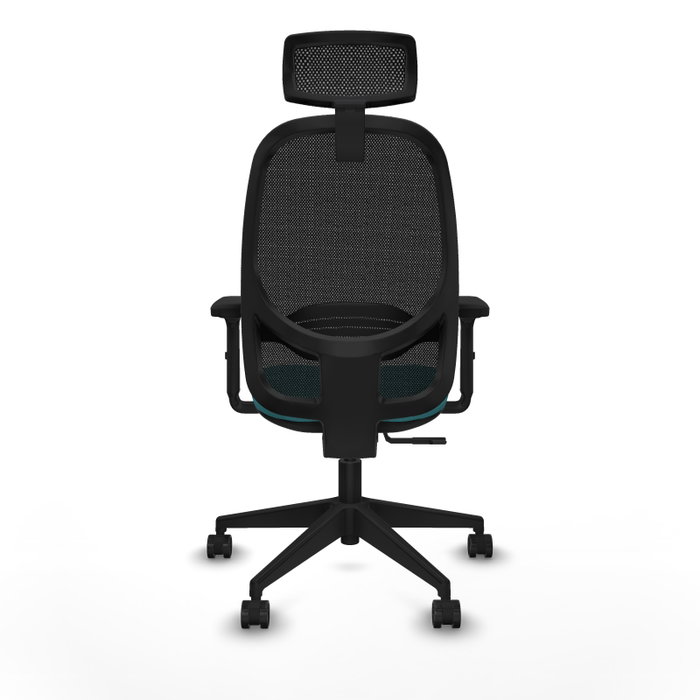 PIQUERAS Y CRESPO Silla de oficina Cilanco con mecanismo Sincro, Turquesa y Negro PIQUERAS Y CRESPO Silla de oficina Cilanco con mecanismo Sincro, Turquesa y Negro