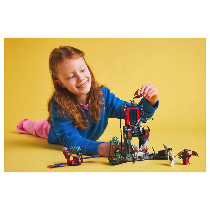 LEGO Ninjago 71841 Drachensturmdorf Aldea de la Tormenta Dragónida - Juego de Construcción de 305 Piezas para Niños y Niñas de 7+ Años