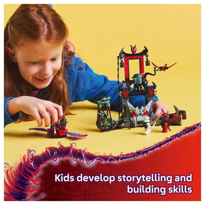 LEGO Ninjago 71841 Drachensturmdorf Aldea de la Tormenta Dragónida - Juego de Construcción de 305 Piezas para Niños y Niñas de 7+ Años