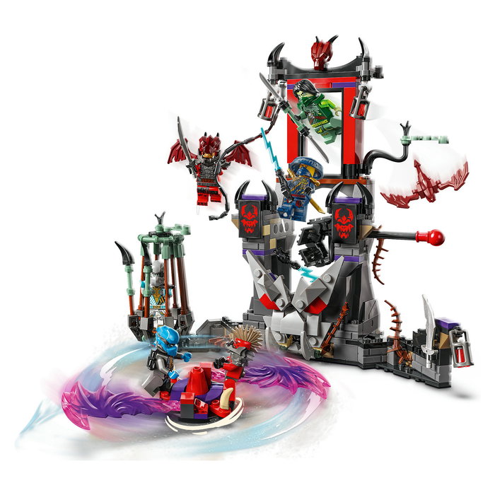 LEGO Ninjago 71841 Drachensturmdorf Aldea de la Tormenta Dragónida - Juego de Construcción de 305 Piezas para Niños y Niñas de 7+ Años