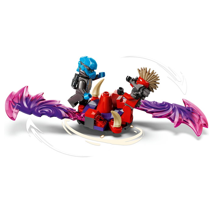 LEGO Ninjago 71841 Drachensturmdorf Aldea de la Tormenta Dragónida - Juego de Construcción de 305 Piezas para Niños y Niñas de 7+ Años