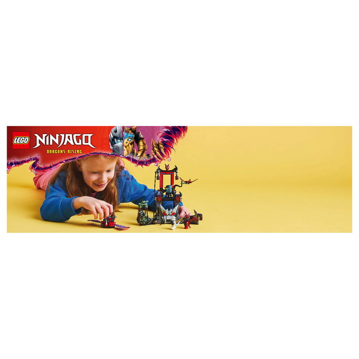 LEGO Ninjago 71841 Drachensturmdorf Aldea de la Tormenta Dragónida - Juego de Construcción de 305 Piezas para Niños y Niñas de 7+ Años