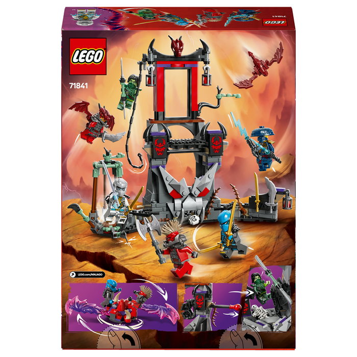 LEGO Ninjago 71841 Drachensturmdorf Aldea de la Tormenta Dragónida - Juego de Construcción de 305 Piezas para Niños y Niñas de 7+ Años
