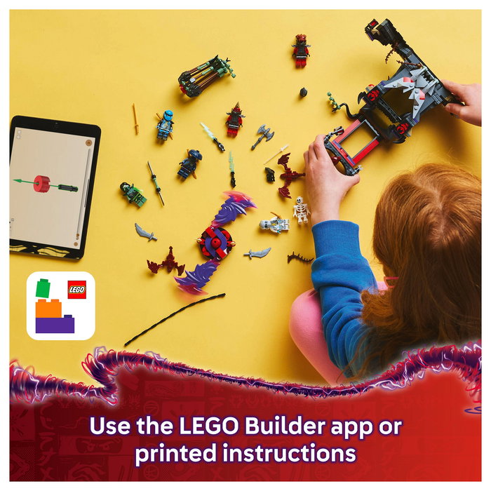 LEGO Ninjago 71841 Drachensturmdorf Aldea de la Tormenta Dragónida - Juego de Construcción de 305 Piezas para Niños y Niñas de 7+ Años