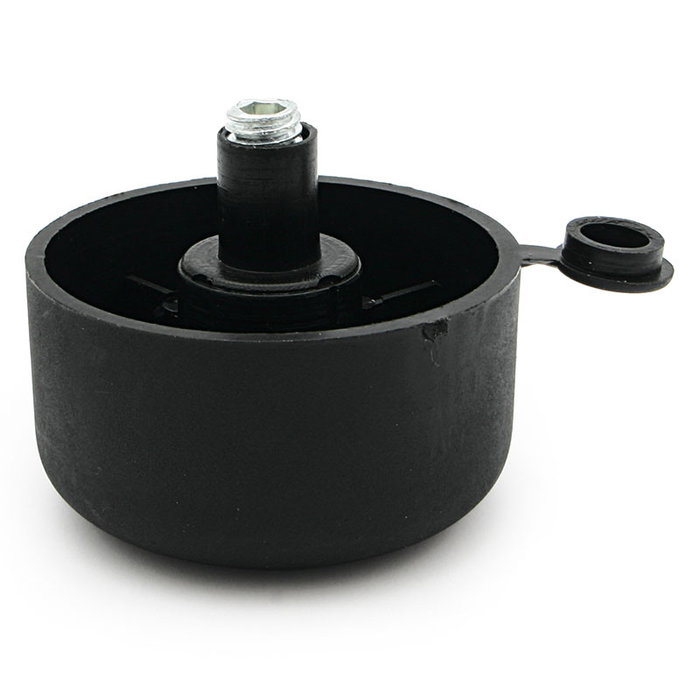 HERRAJES ALK H27 Pie Nivelador Regulable Ø50 Negro HERRAJES ALK H27 Pie Nivelador Regulable Ø50 Negro