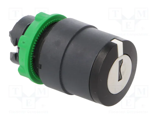 SCHNEIDER ELECTRIC Interruptor rotativo con llave Harmony XB5 de 22mm