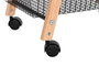 DKD Home Decor Frutero Loft Negro Natural 32 x 48 x 79 cm Acero Pino