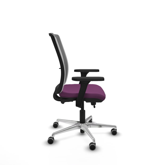 PIQUERAS Y CRESPO Silla de oficina Haches Morado y Gris PIQUERAS Y CRESPO Silla de oficina Haches Morado y Gris