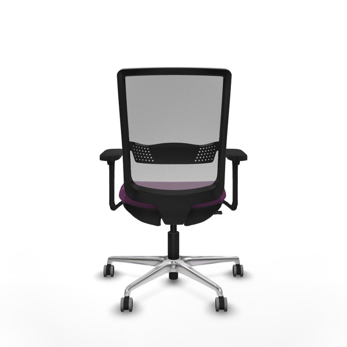 PIQUERAS Y CRESPO Silla de oficina Haches Morado y Gris PIQUERAS Y CRESPO Silla de oficina Haches Morado y Gris