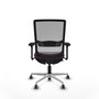 PIQUERAS Y CRESPO Silla de oficina Haches Morado y Gris